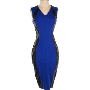 Beautiful Color Block Fitted Sleeveless Cocktail … - image 1